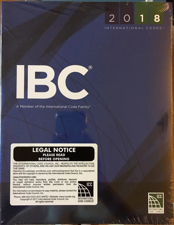 2018 International Building Code (IBC) by International Code Council Foto 1 de 1