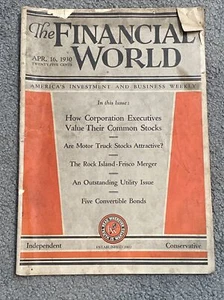 The Financial World April 16 1930 Volume 53 Issue 16 - Picture 1 of 3