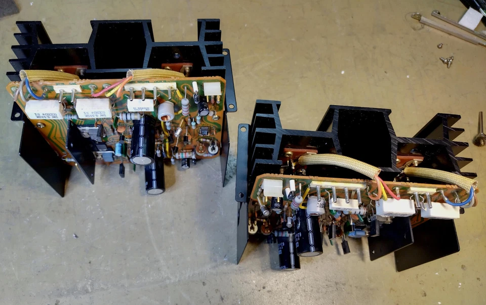 Output stage for Sansui AU 517, Left OR right channel - Image 1 of 4