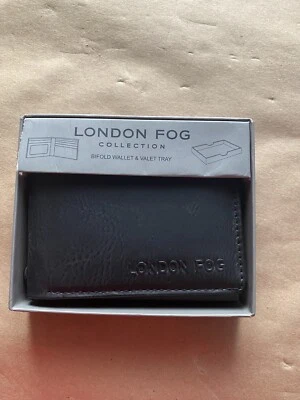 Новый мужской складной бумажник London Fog с лотком камердинера - Изображение 1 из 2