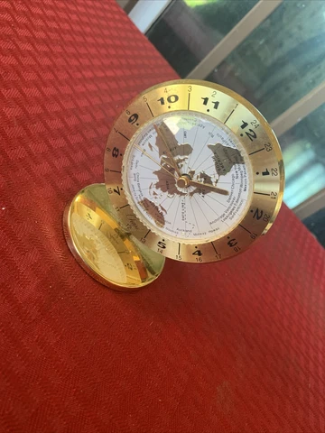 Chass World Time Desk Clock Cover