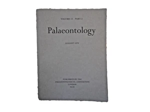Palaeontology Magazine  Volume 13  Part 2 August 1970 Illustrated with plates - Picture 1 of 2