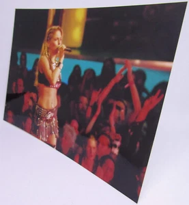 Jeanette Biedermann live on stage Farbfoto (ca. 9 x 12,5 cm) - Bild 1 von 1