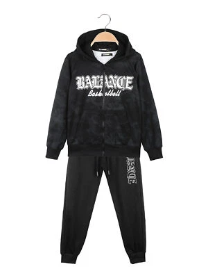 Mr Jek Completo da ragazzo 3 pezzi con cappuccio e zip - Immagine 1 di 4