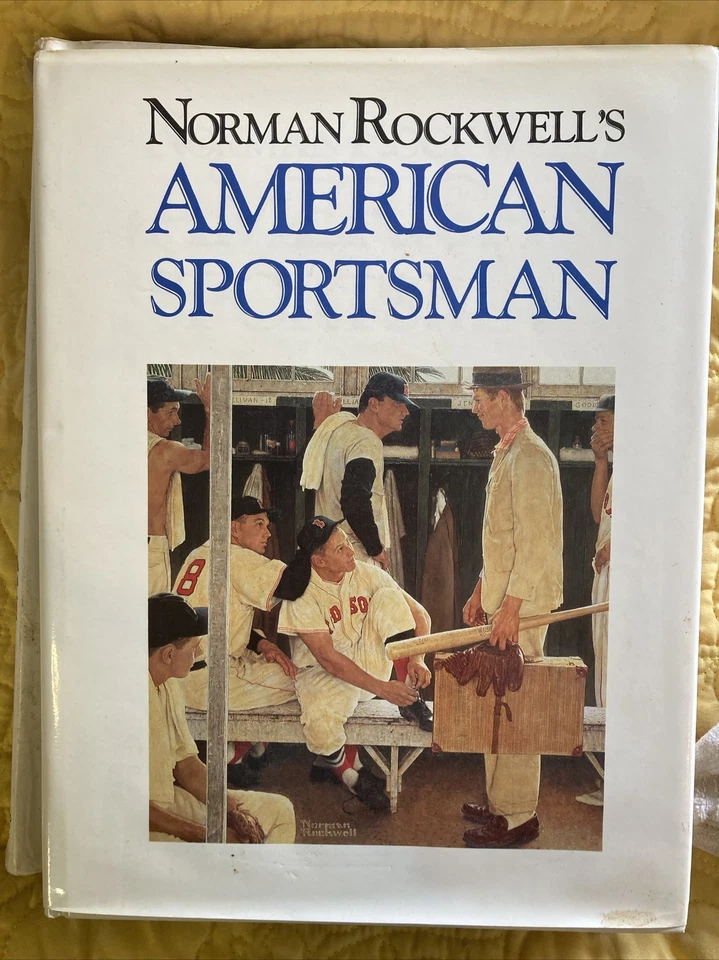 Norman Rockwell's American Sportsman, 1990 1st Edition, HC/DJ, VG Art Book - Image 1 of 1