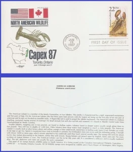 USA4 #2304 U/A ARTMASTER FDC langosta americana - Imagen 1 de 1