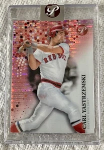 2022 Topps Pristine #149- CARL YASTRZEMSKI Pr: 02/15 Encased. (HOF 1989) - Picture 1 of 2