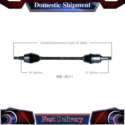 Junta CV eje trasero derecho CV para Mercedes Benz GL320 450 550 ML350 500 2006-2012 Foto 1 de 3