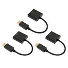 3pcs DisplayPort To DVI Adapter 4K HD 1080P Mini DP To DVI Adapter Cable For SPG