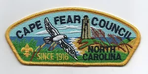 Cape Fear Council CSP S-?, Yellow "Since 1910" and Brd., Since 1910 Back, Mint! - Picture 1 of 1