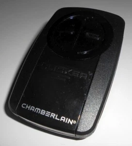CHAMBERLAIN CLICKER KLIK5U (2-BUTTON) GARAGE DOOR OPENER REMOTE (NEW BATTERY) - Picture 1 of 6