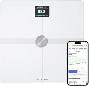 WITHINGS Body Smart Advanced Body Wi-Fi Scale in White - Picture 1 of 13