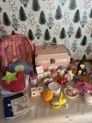 Vintage Pleasant Company American Girl Bitty Baby Clothes Accessories Toys Lot - Image 1 of 4