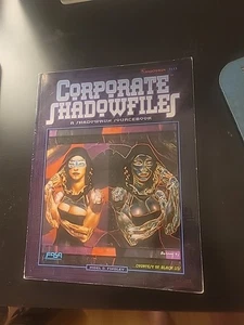 FASA Shadowrun Corporate Shadowfiles RPG Sourcebook 7113 Rollenspiel - Bild 1 von 2