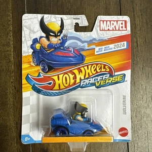 Hot Wheels Racer Verse Marvel WOLVERINE 2024 Character Car NEW - Picture 1 of 4
