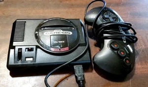Sega Genesis 16-Bit Konsole mit einem Controller - nicht getestet Verkauf wie besehen - Bild 1 von 5