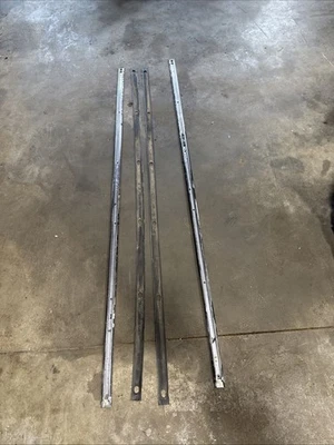 Barra de techo para Jeep Cherokee XJ 84-90 rieles rectos OEM CROMADO (Z86) Foto 1 de 4