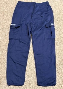 Pantalones de chándal de vellón para hombre azul marino talla XL - Imagen 1 de 13