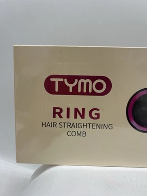 TYMO Ring Hair Straightening Comb – 5 Heat Settings, Anti-Scald, Auto-Off New - Image 1 of 4