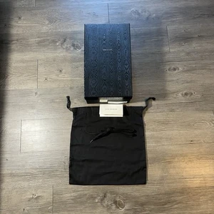 Dries Van Noten Sneaker Laces Empty Box 13.5x8.25x5.25” Dust Bag Care Card Nice! - Picture 1 of 18