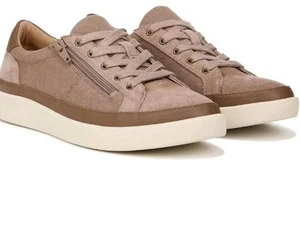 Zapatillas deportivas Vionic Essence Mayra de gamuza a la moda para mujer talla 7 cremallera lateral fáciles de poner - Imagen 1 de 13
