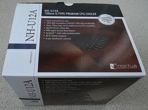Noctua NH-U12A 120mm Premium chłodnica procesora + pokrywa radiatora NA-HC8 - bez wentylatorów - Zdjęcie 1 z 11