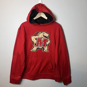 University of Maryland Terrapins Hoodie Herren L rot Sweatshirt - Top of the World - Bild 1 von 6