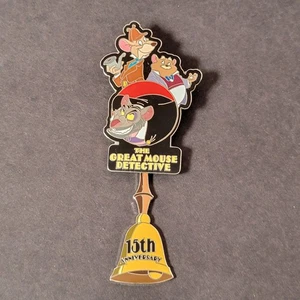Spilla Vintage Walt Disney Il Grande Topo Detective 15° Anniversario PA - Foto 1 di 6