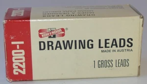 6 Dozen Koh I Noor Drawing Leads 2200-I 3H NEW - Bild 1 von 5