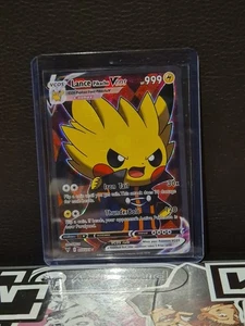 Pikachu Cosplay Pokemon Custom Full Art Card FAN MADE - UK - Picture 1 of 2