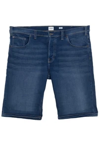 Mustang Chicago Pantalones Cortos De Ajuste Recto Vaqueros Bermudas Hombre Denim - Picture 1 of 5