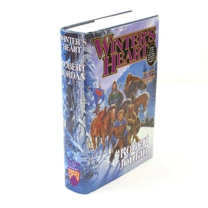 Winter's Heart Robert Jordan 2000 Hardcover/DJ First Edition 1st Printing - Picture 1 of 9