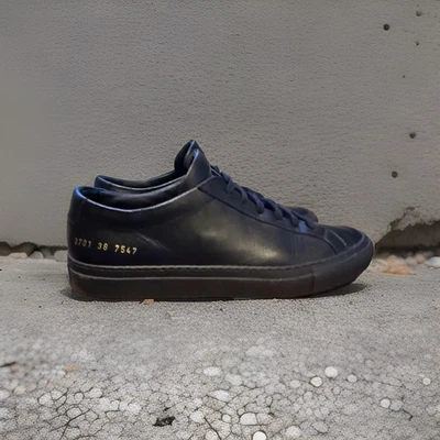 Woman by Common Projects Trainer - Original Achilles Low Black UK 5 EU 38 - Image 1 of 4