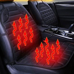 2x Cojines ajustables para funda de asiento de coche calentador de 12V alfombrilla de almohadilla térmica - Imagen 1 de 11