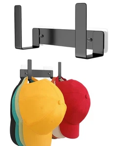 Organizador de estante de sombrero soporte de béisbol gorra de almacenamiento colgador puerta abrigo de pared gorras soporte - Imagen 1 de 7