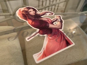 Final Fantasy Gaming Aerith Gainsborough Sticker Decals Vinyl ff 7 anime vii A. - Picture 1 of 11