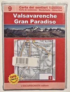 Guida Turistica - Carta dei Sentieri - Valsavarenche, Gran Paradiso - ed. 2009 - Foto 1 di 1