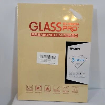 Glass Screen Pro Premium Tempered 3 Pieces For Samsung Galaxy Tab Tablet - Image 1 of 4