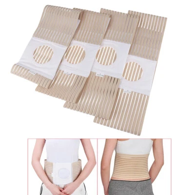 Medical Ostomy Belt Unisex Ostomy Hernia Support Abdominal Binder Brace Stoma