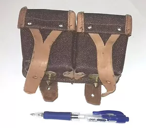 MOSIN NAGANT AMMO DOUBLE POUCH Dated (1949-58) USSR Original Soviet Russian NEW - Picture 1 of 5