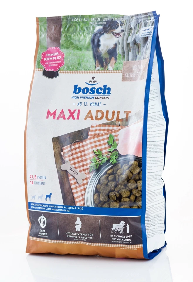 3 kg Bosch Maxi Adult Premium Hundefutter für großer Rassen - Bild 1 von 1