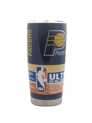 Indiana Pacers Travel Tumbler - 20oz Ultra [NEW] NBA Cup Mug Coffee Cover