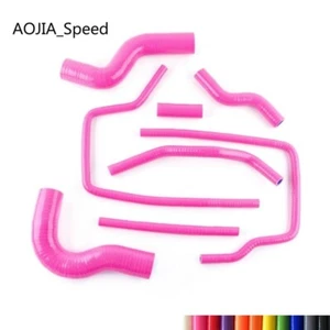 For Subaru Impreza WRX/STI GC8 GF8 EJ20 Ver 3-6 Silicone Radiator Hose Kit Pink - Bild 1 von 10