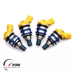 4 INYECTORES DE COMBUSTIBLE DE 440cc PARA SUBARU IMPREZA CLASSIC V1/1.5 WRX STI EJ20 GC8 93-98 - Imagen 1 de 9