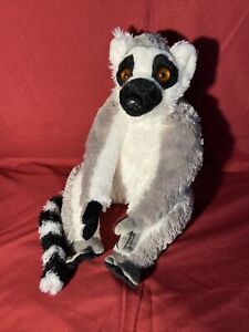 Wild Republic Ringtail Lemur Realistic Stuffed Animal 16" Plush Madagascar 2013