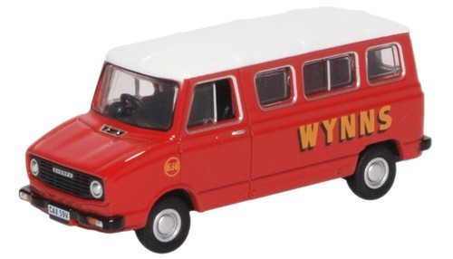 VANS SHERPA MINIBUS VAN WYNNS 1:76 OXFORD COMMERCIALS 76SHP006
