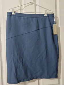 Forecast Skirt Size 16 BNWT Sage blue Pencil Women's Workwear Business - Picture 1 of 4