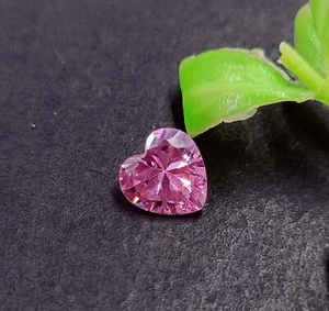 Piedra preciosa de zafiro rosa natural corte corazón 2-4 quilates certificada EGL ver video 25CN - Imagen 1 de 6