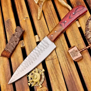 Custom Hand-Forged J2 Steel Chef's Knife - Premium Kitchen Knife TN-4764 - Picture 1 of 8