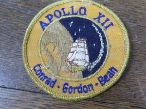 Parche de misión vintage 1969 NASA Space Apolo XII 12, Conrad-Gordon-Bean - Imagen 1 de 5